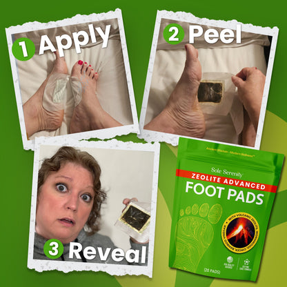 Advanced Zeolite Detox Foot Pads